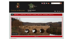 Desktop Screenshot of chateauderolland.com
